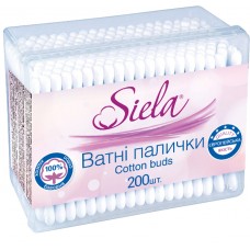 Ватні палички Siela 200 шт