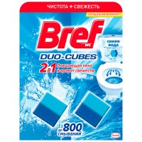 Чистячі кубики для унітазу Bref Дуо-Куб 2*50г