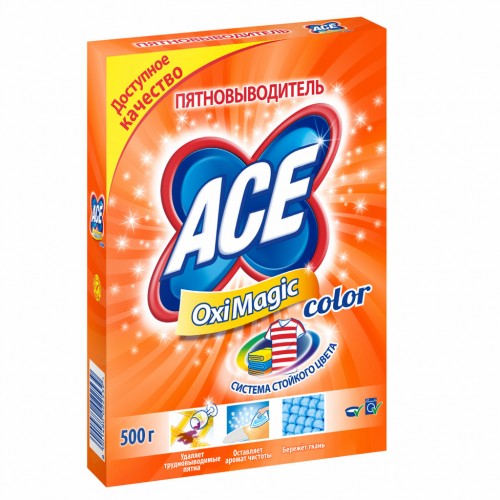 ACE Oxi Мagic Color для видалення плям 500 г