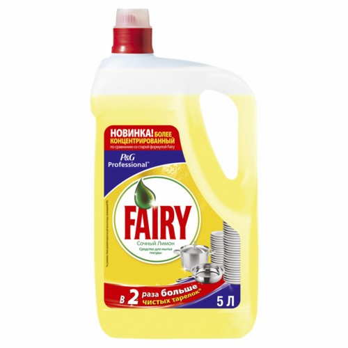Миючий засіб для посуду FAIRY Соковитий Лимон 5 л