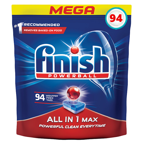 Таблетки для посудомийних машин FINISH All in 1 Max 94 шт