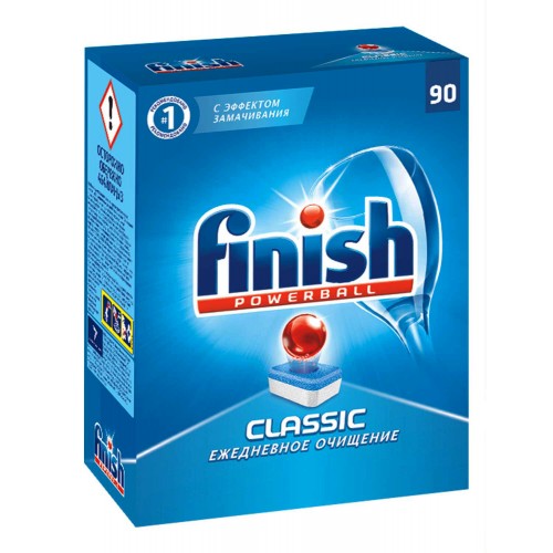 Таблетки для посудомийних машин FINISH Classic 90 шт Таблетки для посудомийних машин FINISH Classic 90 шт