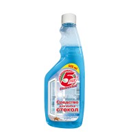 Миючий засіб для скла FIVE "Морський бриз" (500мл) ЗАПАСКА