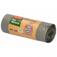 Пакети для сміття 60*20 Paclan FOR Nature