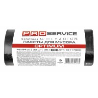 Пакети для сміття PROservice Optimum HD 35 л 30 шт. Чорні