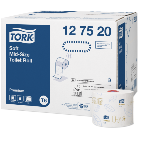 Туалетний папір Tork Premium Soft 3шар в рул. 70м супер м"який білий Туалетний папір Tork Premium Soft 3шар в рул. 70м супер м"який білий
