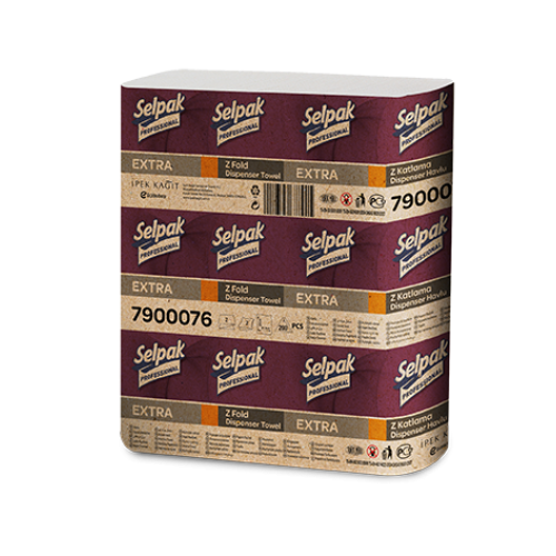 Рушник паперовий Selpak Professional Extra Z-скл 2-х шаровий білий целулозний 200 л Маратон Рушник паперовий Selpak Professional Extra Z-скл 2-х шаровий білий целулозний 200 л Маратон