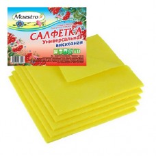 Серветки віскозні Maestro 30*36 10 шт