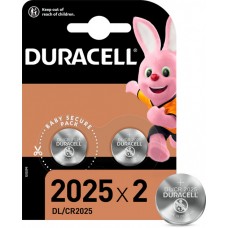 Батарейка літієва Duracell типу таблетка 3V DL2025/CR2025 5 шт